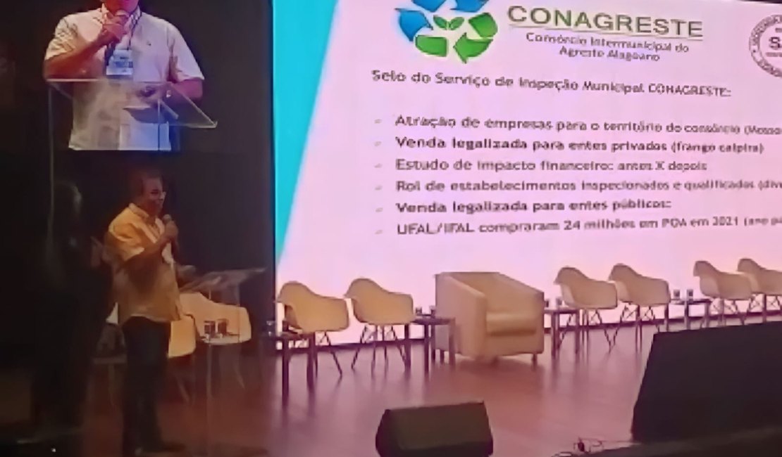 Conagreste participa de Congresso Nacional de Consórcios Públicos e Municípios