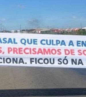 Após protesto, abastecimento será normalizado em cinco dias no Bom Sucesso