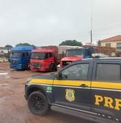 PRF apreende 31 mil tijolos por crime tributário em São Sebastião