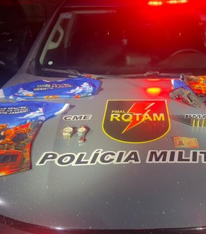 Suspeitos fogem de operação em Milagres e abandonam itens ligado ao Comando Vermelho