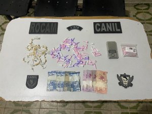 PM apreende drogas após denúncia anônima em São Miguel dos Campos