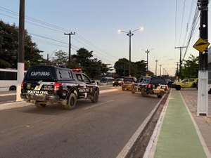 Forças de segurança deflagram megaoperação contra o tráfico em Maceió e região metropolitana