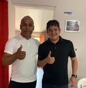 David Pedrosa recebe apoio do vereador Sombreiro do Sindicato