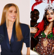 Ingrid Guimarães comemora troca de Virginia por Anitta na Grande Rio