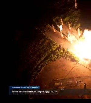 Primeiro foguete comercial partindo do Brasil é lançado no Maranhão e explode após decolagem