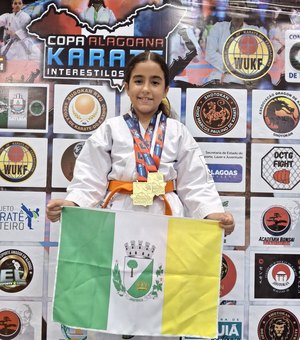 Arapiraquense é campeã no 2º Campeonato Alagoano Open de Katarê em Maceió