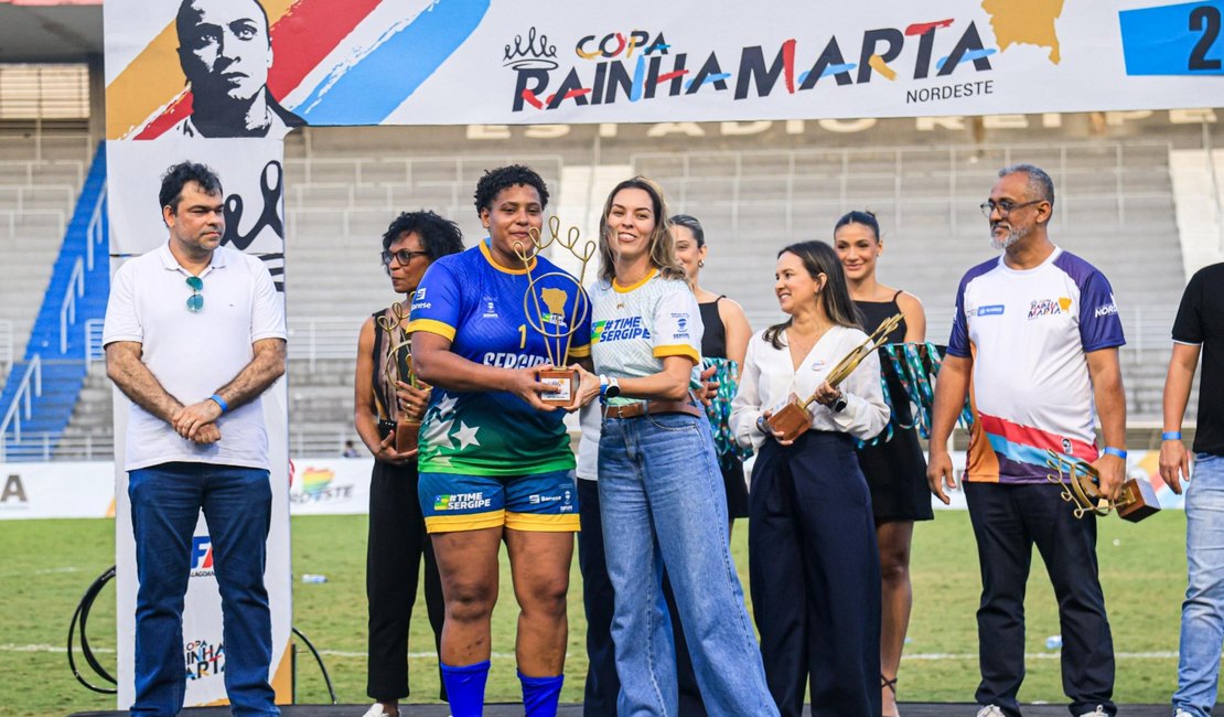 Alagoas brilha na Copa Rainha Marta Nordeste com artilheira e melhor jogadora