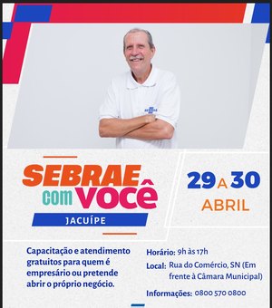Sebrae anuncia ação para empreendedores Jacuípe