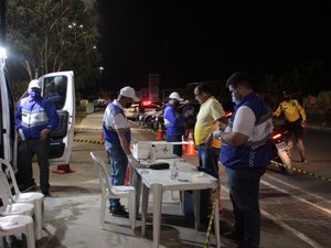 Operação Lei Seca realiza mais de 80 abordagens em Arapiraca