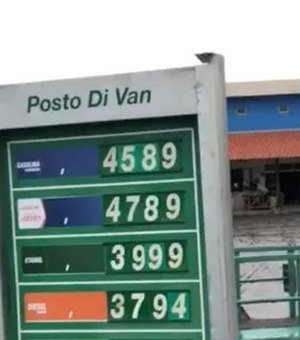 Preço médio da gasolina volta a subir em postos de combustíveis de Arapiraca