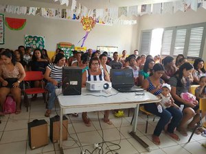 Cras de São Luís do Quitunde promove palestra para alunos e pais