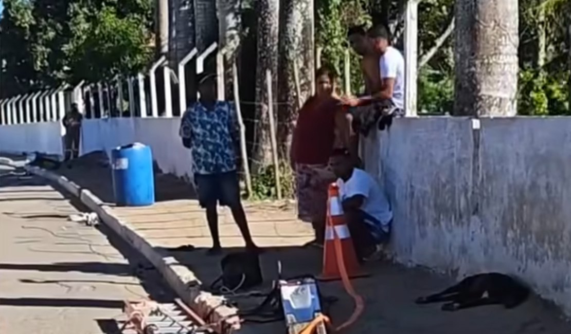 Homem morre após ser atingido por poste durante serviço de energia em São Miguel dos Campos