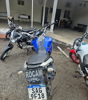 PM recupera motocicleta roubada horas após crime em Arapiraca