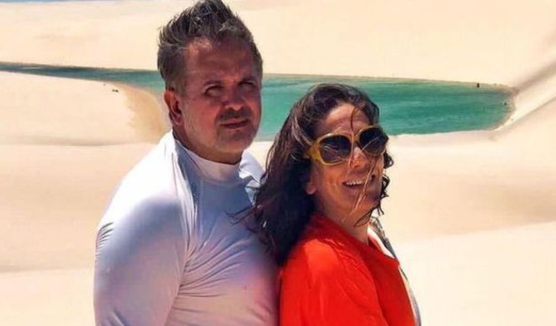 Com Orlando Morais internado, Gloria Pires se declara ao marido