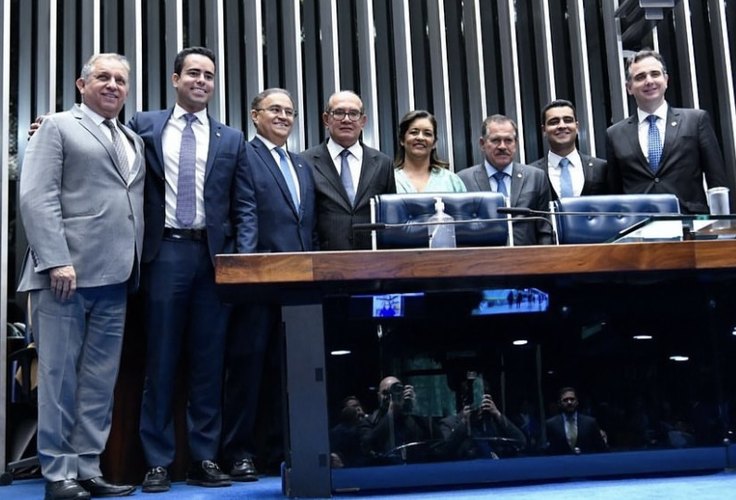 Posse de Dra Eudócia no Senado é prestigiada por Gilmar Mendes e Humberto Martins