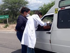 Homem é preso após tentar atropelar funcionária da Barreira Sanitária em Delmiro Gouveia