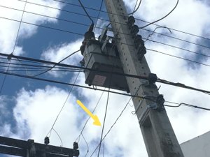 Falta de energia elétrica prejudica moradores e comerciantes do Centro de Arapiraca