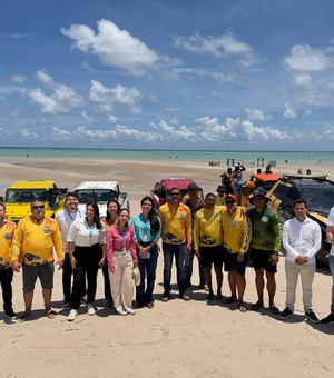Prefeito Dani Vasconcelos faz visita à Rota Ecológica dos Buggys e anuncia melhorias