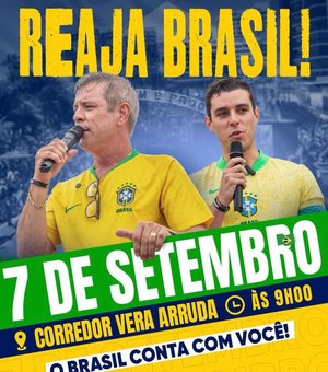 Cabo Bebeto convoca população para ato de 7 de Setembro em Maceió