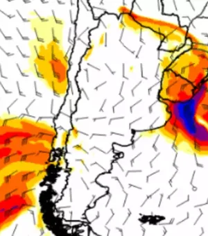 Inmet emite para possível ciclone bomba; ventos podem passar de 100 km/h