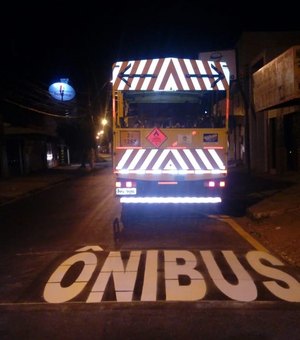 Prefeitura inicia sinalização de vias na Pajuçara