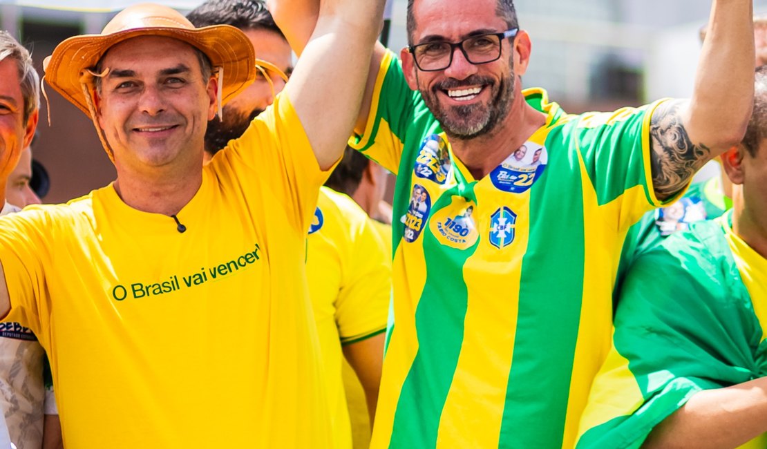 Leonardo Dias organiza mega motocarreata em apoio a Flávio Bolsonaro