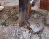 Moradores de São Bento temem que poste danificado desabe sobre casas