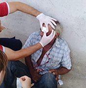 Idoso fica ferido após cair de bicicleta em Arapiraca