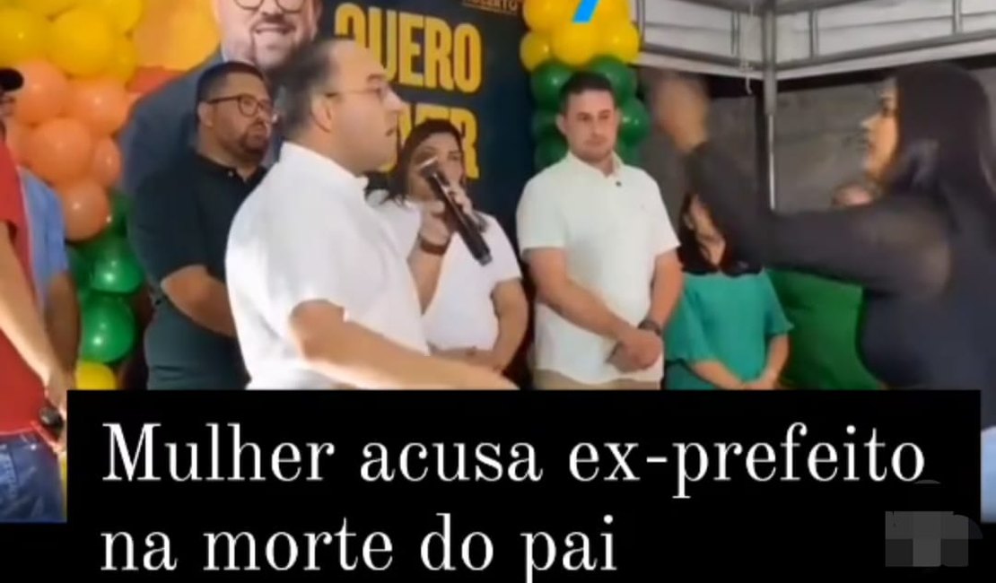 [Vídeo] Lançamento de campanha política em Roteiro é interrompido por acusações contra ex-prefeito