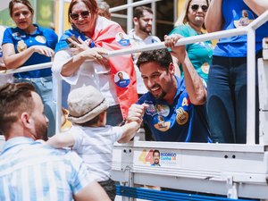 Em Arapiraca, Rodrigo Cunha recebe o abraço e a confiança da população