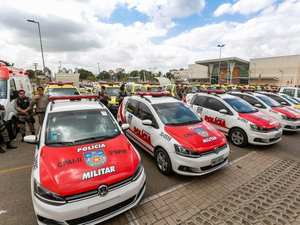 Governador entrega novas viaturas, armas e munições às polícias nesta sexta-feira (25)