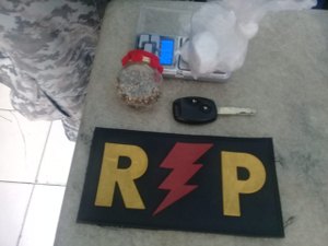 Homem é preso por tráfico de drogas 
