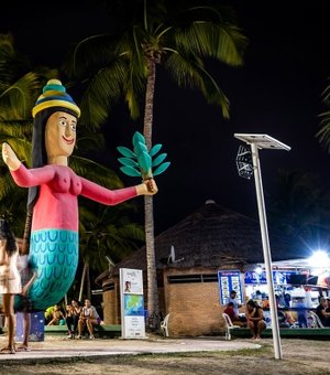 Esculturas do Alagoas Feita À Mão recebem iluminação através da energia solar