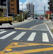 Nova Maceió revitaliza sinalização na Jatiúca e Santa Amélia