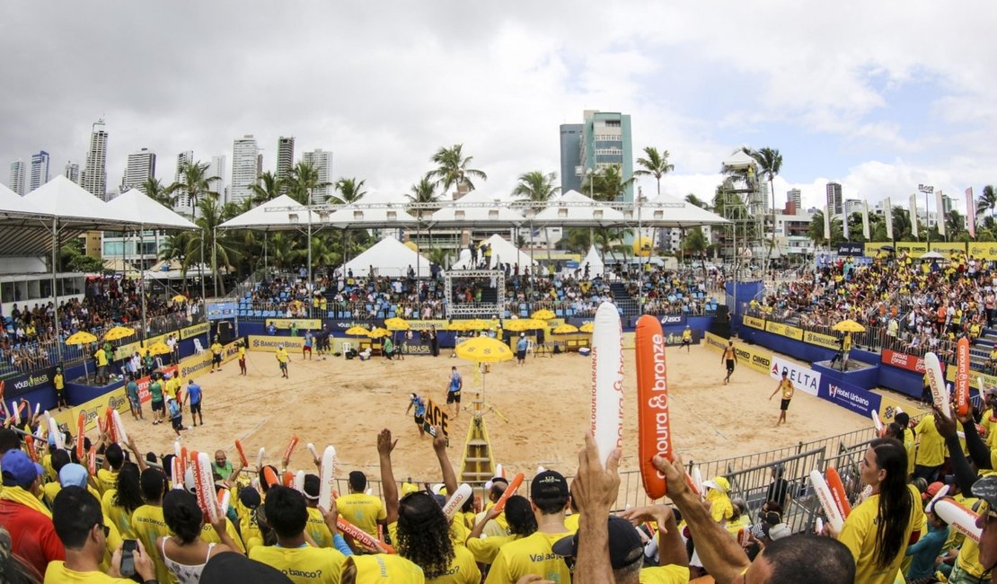 Com R$ 1,3 mi, Governo garante etapa do Circuito Brasileiro de Vôlei na Praia no Francês