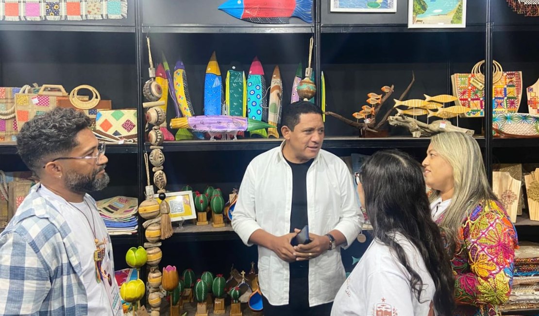 “Alagoas faz bonito no Salão do Artesanato e mostra ao Brasil nossa riqueza cultural” diz secretário Julio Cezar