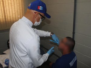 Polícia Científica de Alagoas realiza primeira coleta de DNA de 2025 em presídios