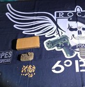 Homem é preso com maconha e crack em Maragogi