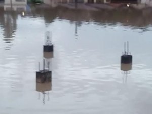 [Vídeo] Anel Viário de Porto Calvo amanhece ilhado após cheia de rios da região 