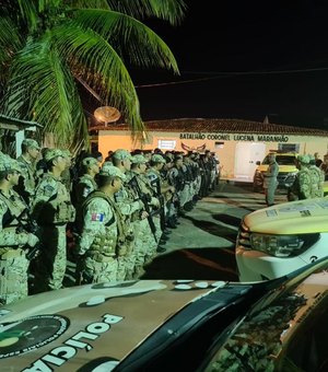 Operação policial de combate ao tráfico de  drogas é realizada em bairros de Maceió