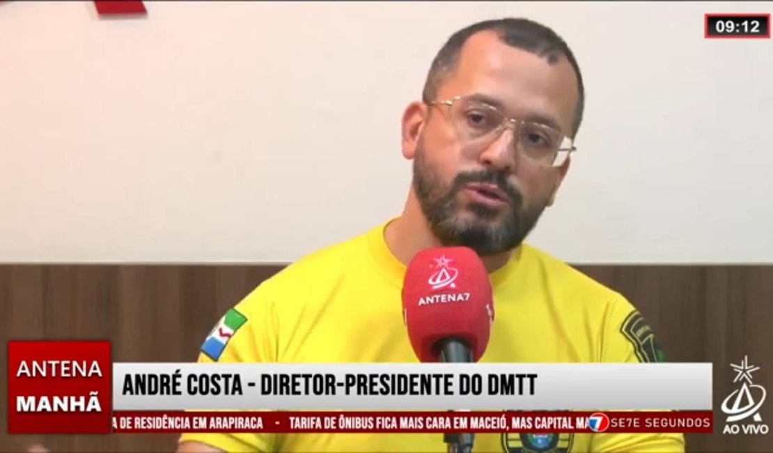 Superintendente da DMTT fala sobre o aumento da passagem de ônibus em Maceió