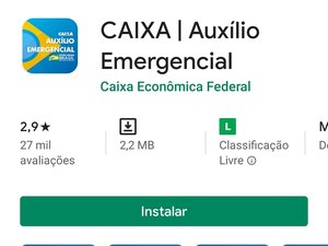 Veja os links para baixar o aplicativo do Caixa Auxílio Emergencial