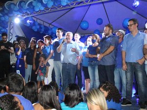 Sérgio Lira faz comício histórico em Maragogi