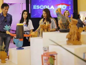 Artesanato alagoano é exposto para educadores de todo o Estado