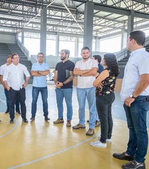 Complexo poliesportivo do Parque Ceci Cunha será inaugurado com Bello Soares e Falcão: Reis do Futevôlei e Futsal