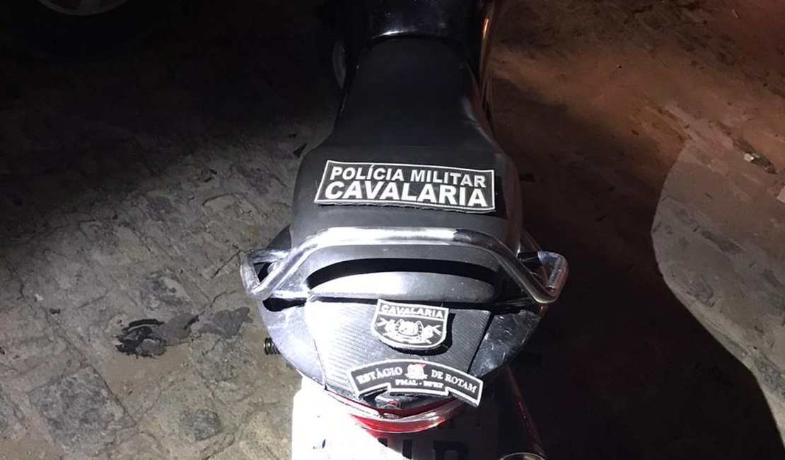 Moto roubada é recuperada no bairro Brasília, em Arapiraca