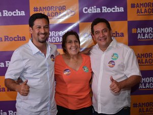 “Estar ao seu lado é essencial para mim”, afirma Rodrigo Cunha sobre Célia Rocha