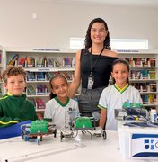 Educadora girauense representa Alagoas em programa de robótica avançada no Paraná
