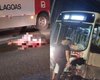 Motociclista morre após colisão com ônibus na Avenida Menino Marcelo, em Maceió