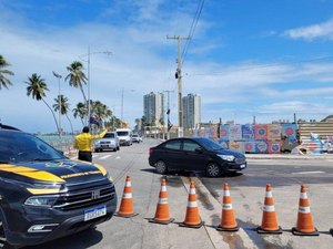 Trânsito de diferentes bairros de Maceió será bloqueado no fim de semana